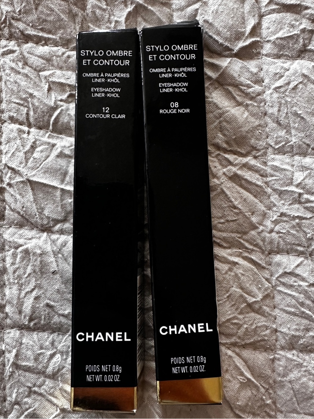 NWT 2 Chanel STYLO OMBRE ET CONTOUR